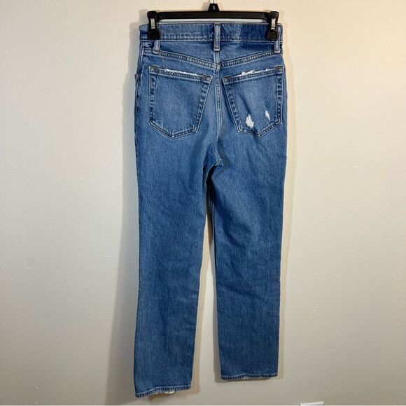 Abercrombie & Fitch Women’s Blue The 90’s Straight Ultra High Rise Jeans 00S - Picture 5 of 8